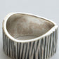 【THARU SILVER】Silver Ring "Tree Trunk Pattern"
