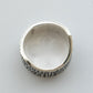 【THARU SILVER】Silver Ring "Tree Trunk Pattern"