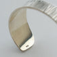 【THARU SILVER】Silver Open Bangle "Tree Trunk Pattern"
