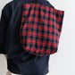 【HEXICO】Magazine Tote "Deadstock Tratan Check Fabrics"