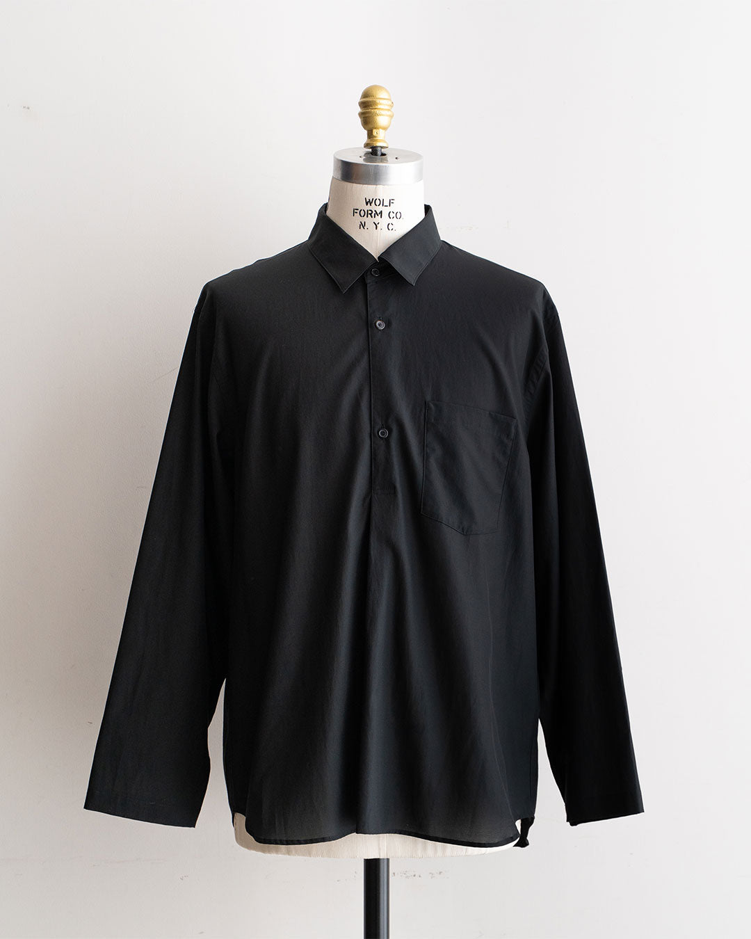 【STILL BY HAND】Cupro Cotton Pullover Shirts
