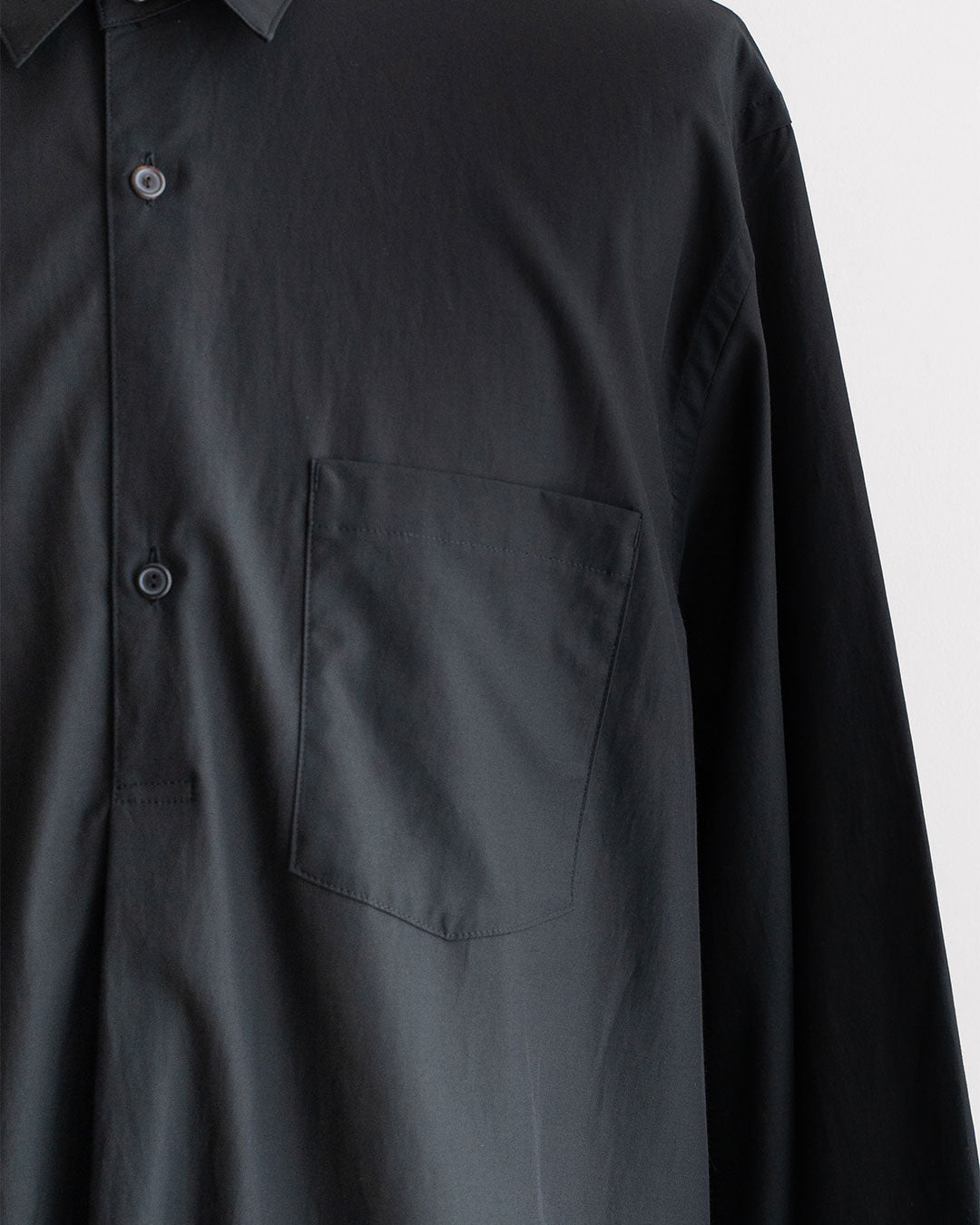 【STILL BY HAND】Cupro Cotton Pullover Shirts