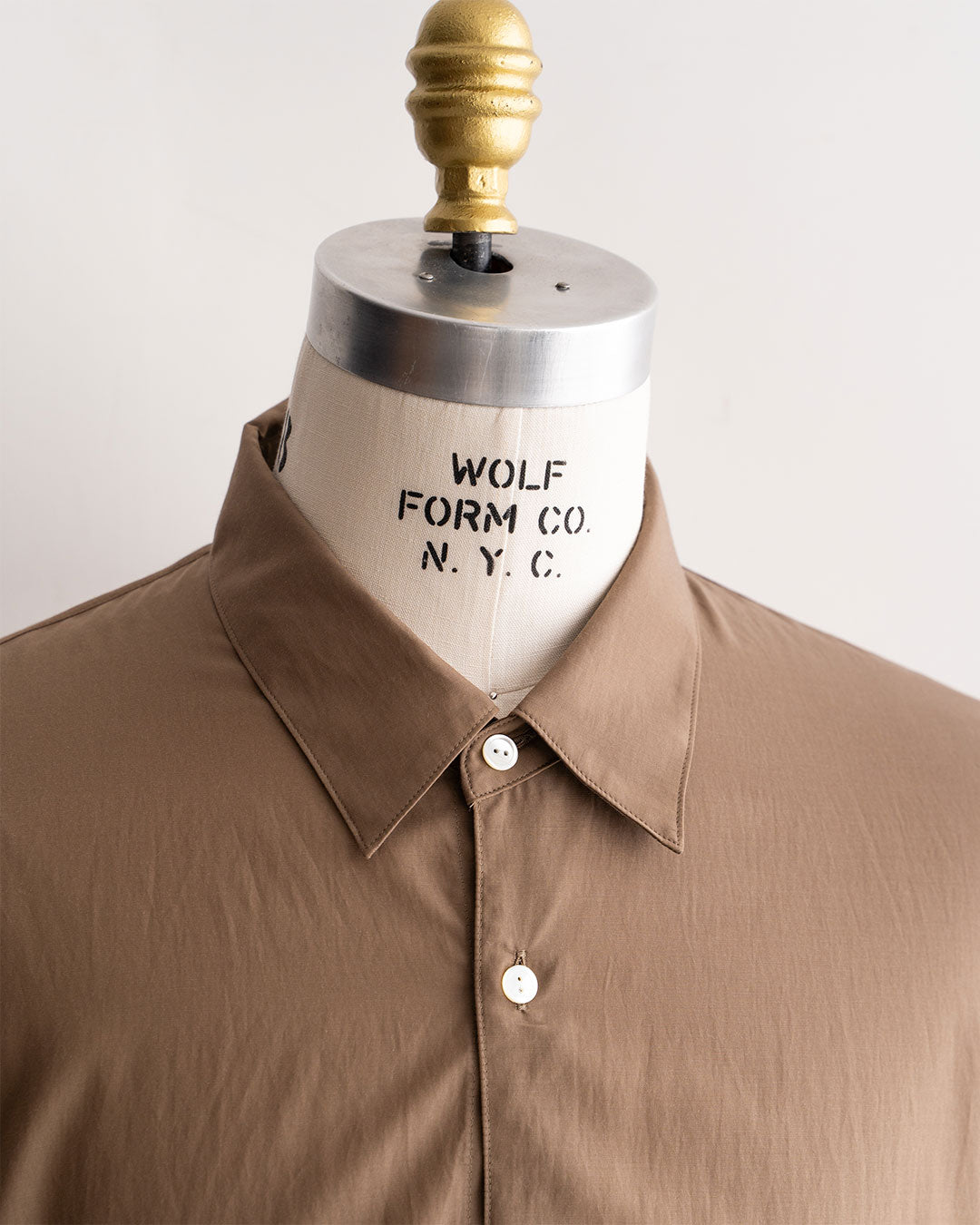 【STILL BY HAND】Cupro Cotton Pullover Shirts