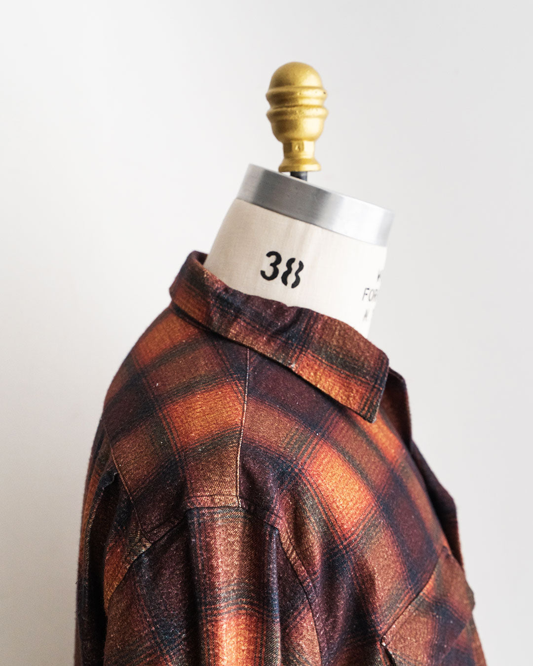 【TOWNCRAFT × FORT】60s Vintage Inspired Ombre Printed Flannel Shirt 『FORT EXCLUSIVE』Vol.2