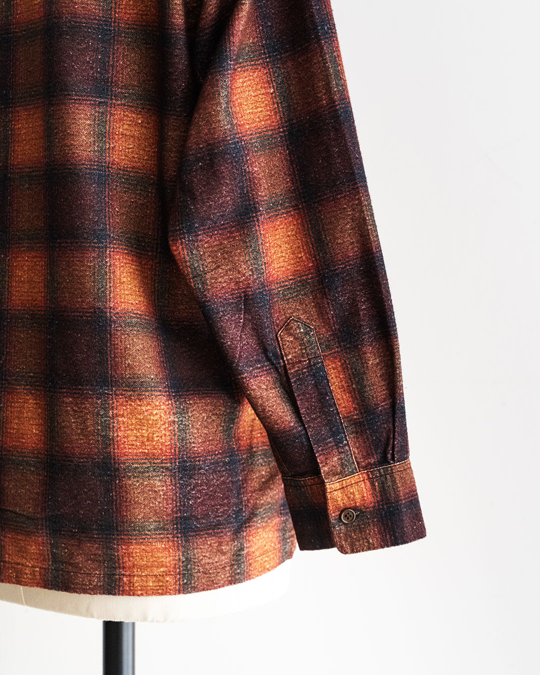 【TOWNCRAFT × FORT】60s Vintage Inspired Ombre Printed Flannel Shirt 『FORT EXCLUSIVE』Vol.2