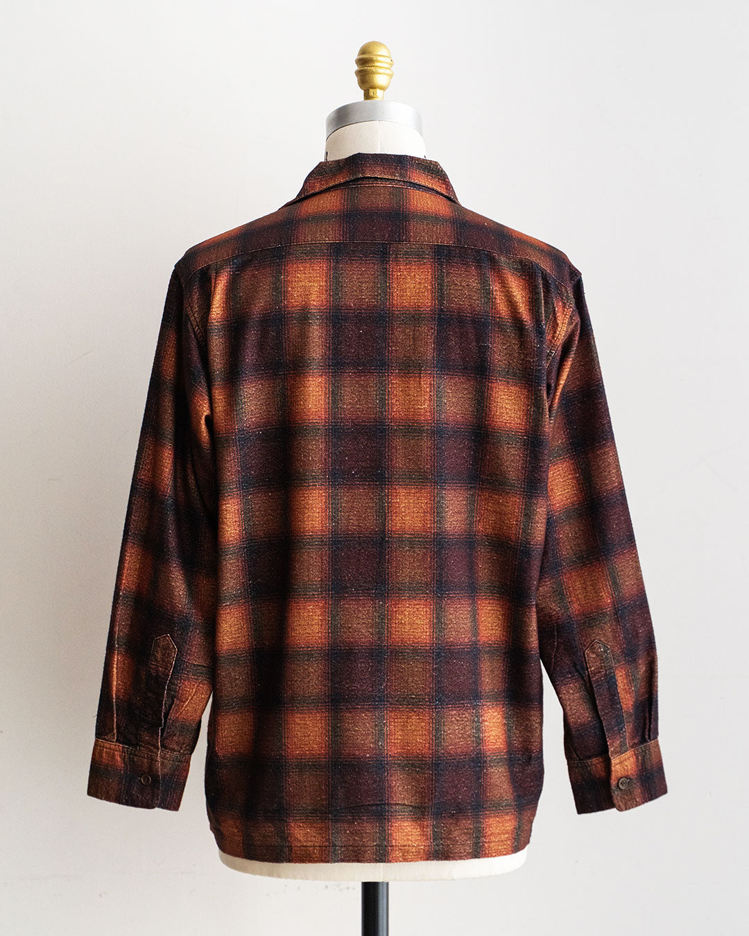 【TOWNCRAFT × FORT】60s Vintage Inspired Ombre Printed Flannel Shirt 『FORT EXCLUSIVE』Vol.2