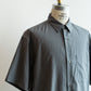 【STILL BY HAND】Half Sleeve Cotton Broad Shirt