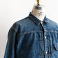 【orslow】Pleated Front Blouse "2 Year Wash"