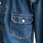 【orslow】Pleated Front Blouse "2 Year Wash"