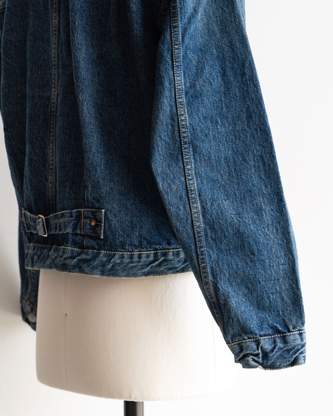 【orslow】Pleated Front Blouse "2 Year Wash"