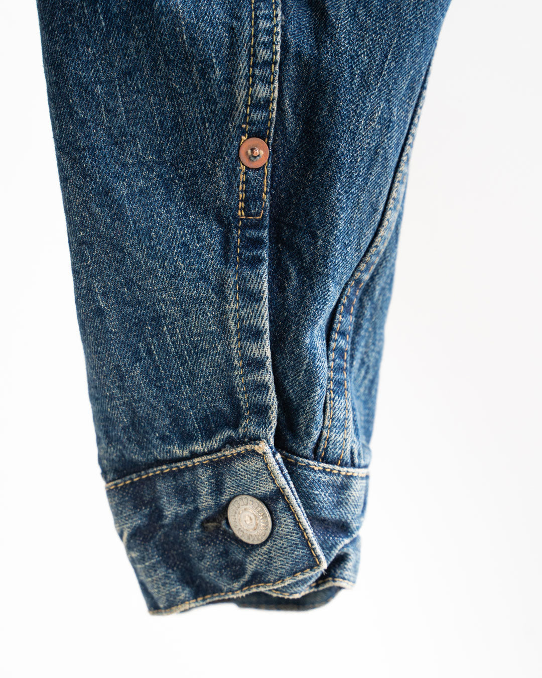 【orslow】Pleated Front Blouse "2 Year Wash"