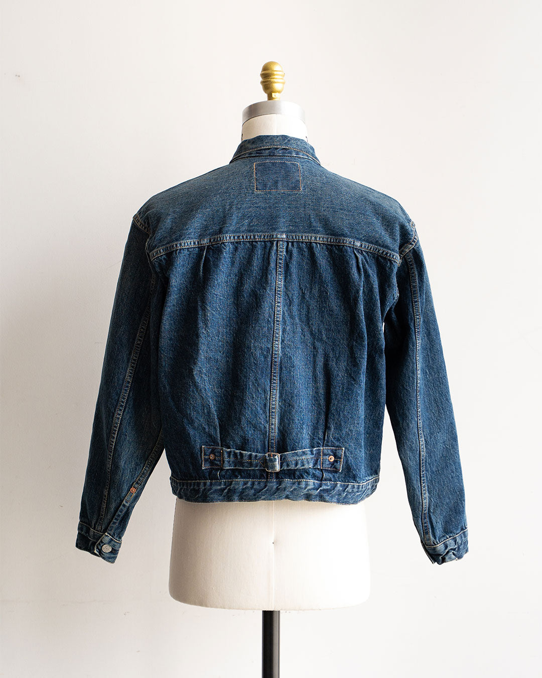 【orslow】Pleated Front Blouse "2 Year Wash"