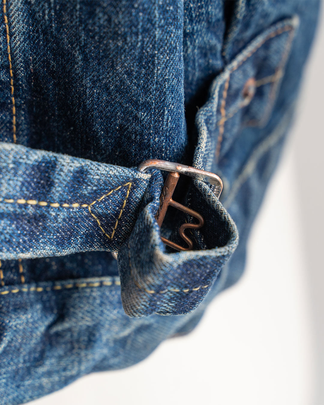 【orslow】Pleated Front Blouse "2 Year Wash"