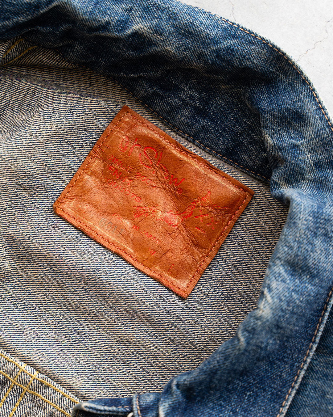 【orslow】Pleated Front Blouse "2 Year Wash"