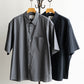 【STILL BY HAND】Half Sleeve Cotton Broad Shirt