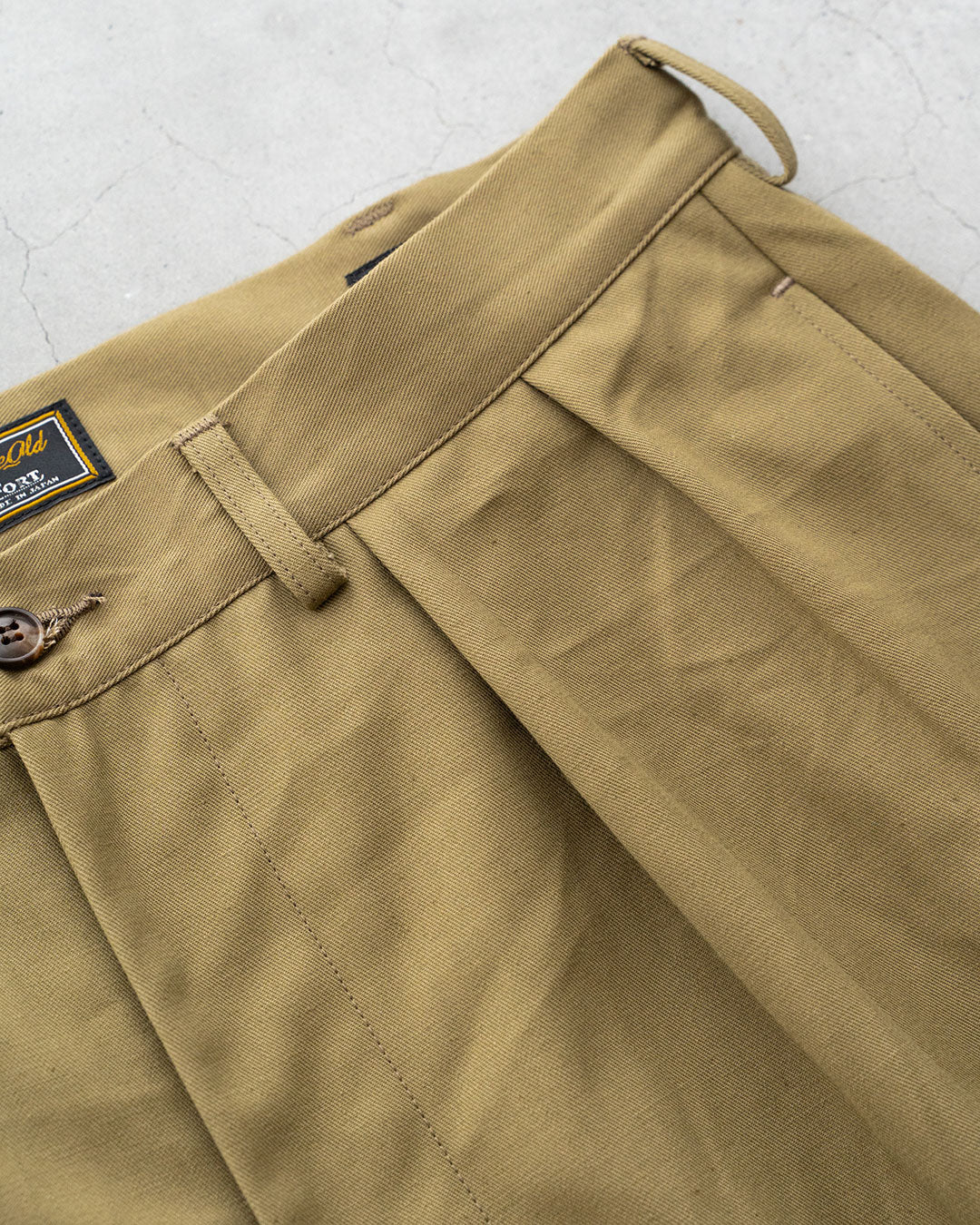【AGE OLD】Classic 2tuck Shorts『1970s Italian Military Sleeping Bag Cover Fabrics』