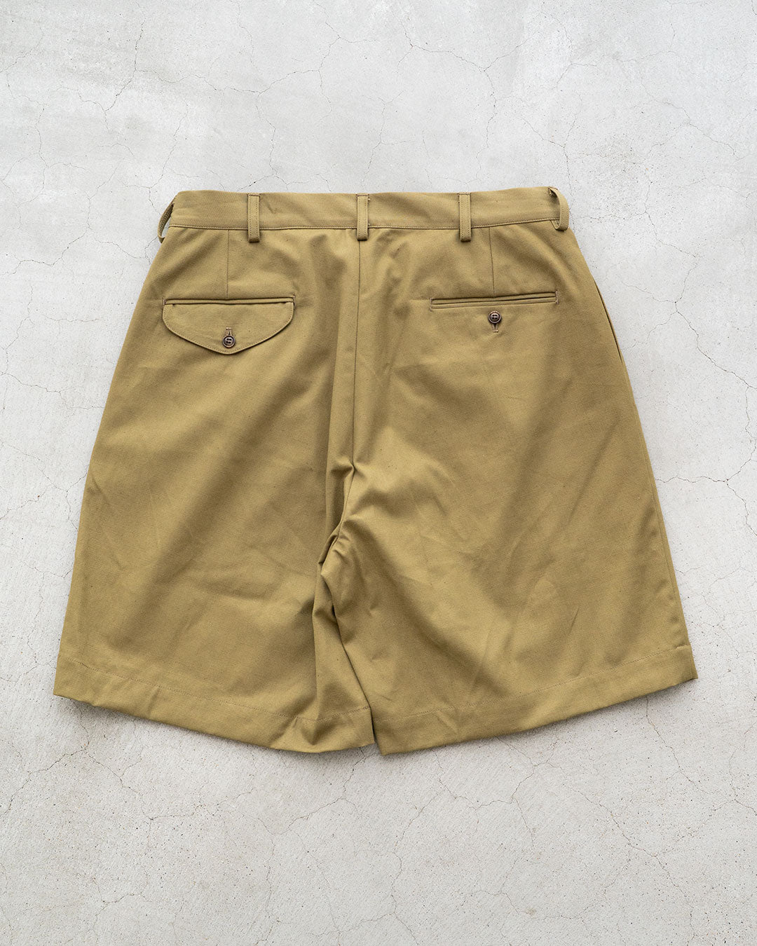 【AGE OLD】Classic 2tuck Shorts『1970s Italian Military Sleeping Bag Cover Fabrics』