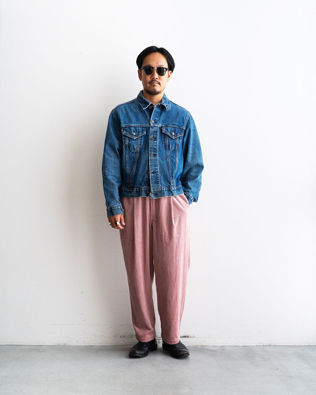 【TONY Taiz Sun】Hiro Corduroy Pants "Pink"
