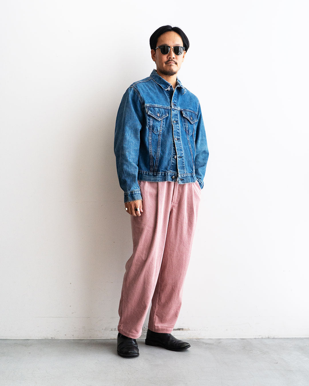 【TONY Taiz Sun】Hiro Corduroy Pants "Pink"