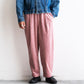 【TONY Taiz Sun】Hiro Corduroy Pants "Pink"