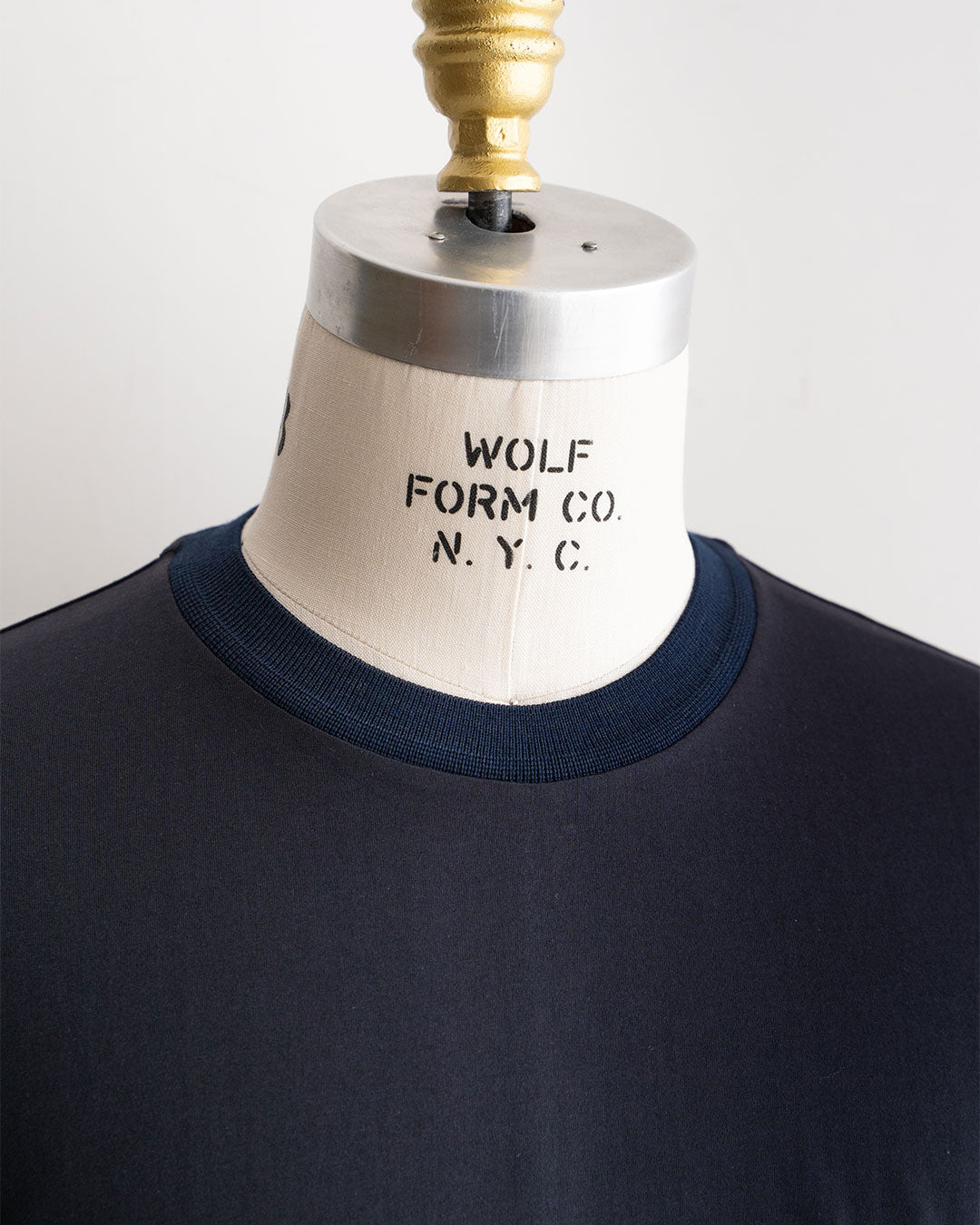 【STILL BY HAND】Knitted Rib T-shirt