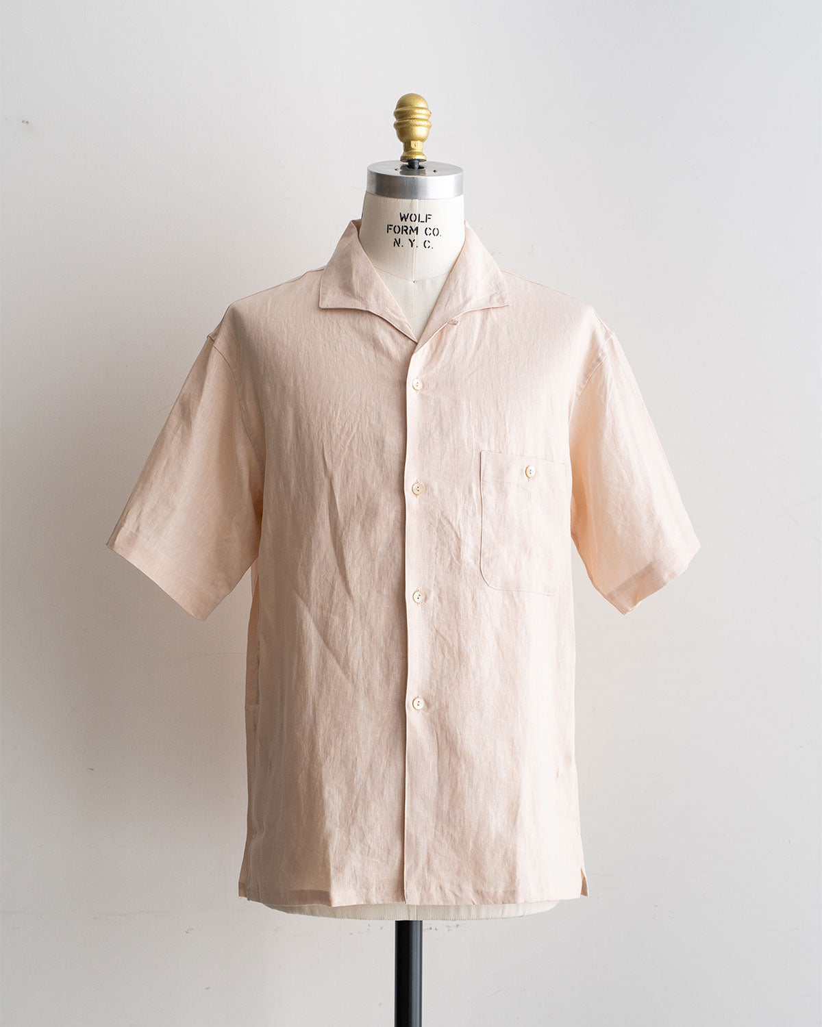 【A VONTADE】 Italian Collar Short Sleeve Shirts