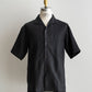 【A VONTADE】 Italian Collar Short Sleeve Shirts