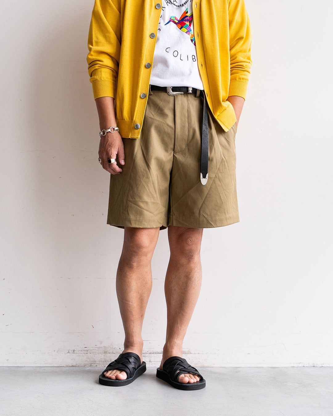 着用モデル 身長175cm 体重69kg / 着用サイズ Lカラー Beige