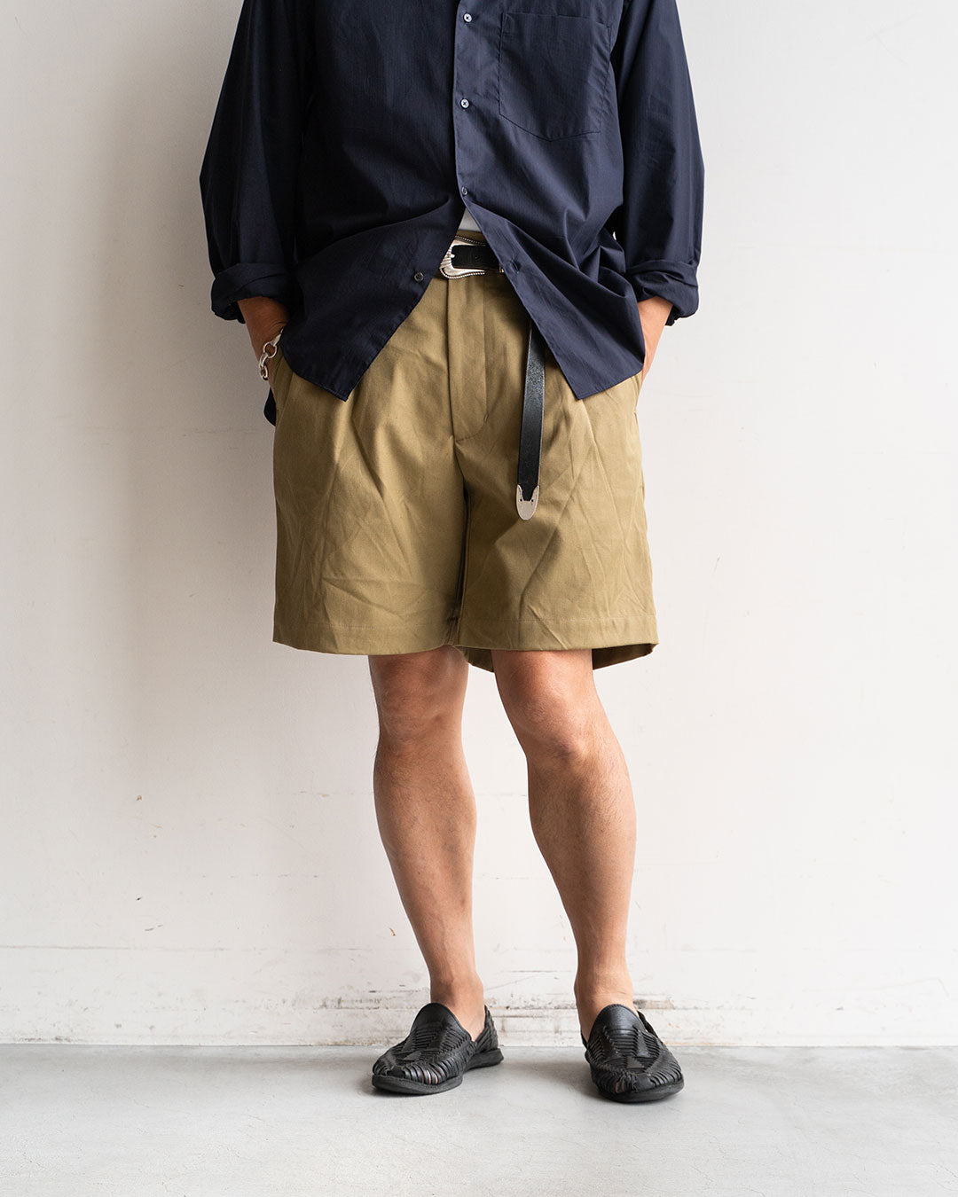 着用モデル 身長175cm 体重69kg / 着用サイズ Lカラー Beige