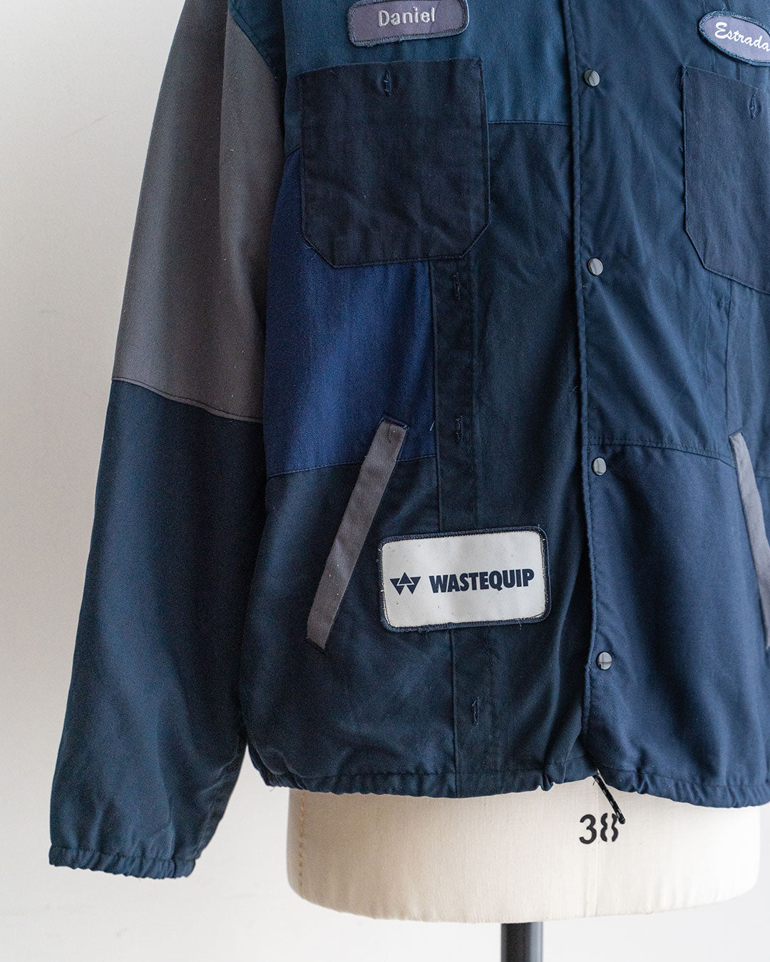 【redad】Navy Work Shirts Remake Coach Jacket『Fort Exclusive』①