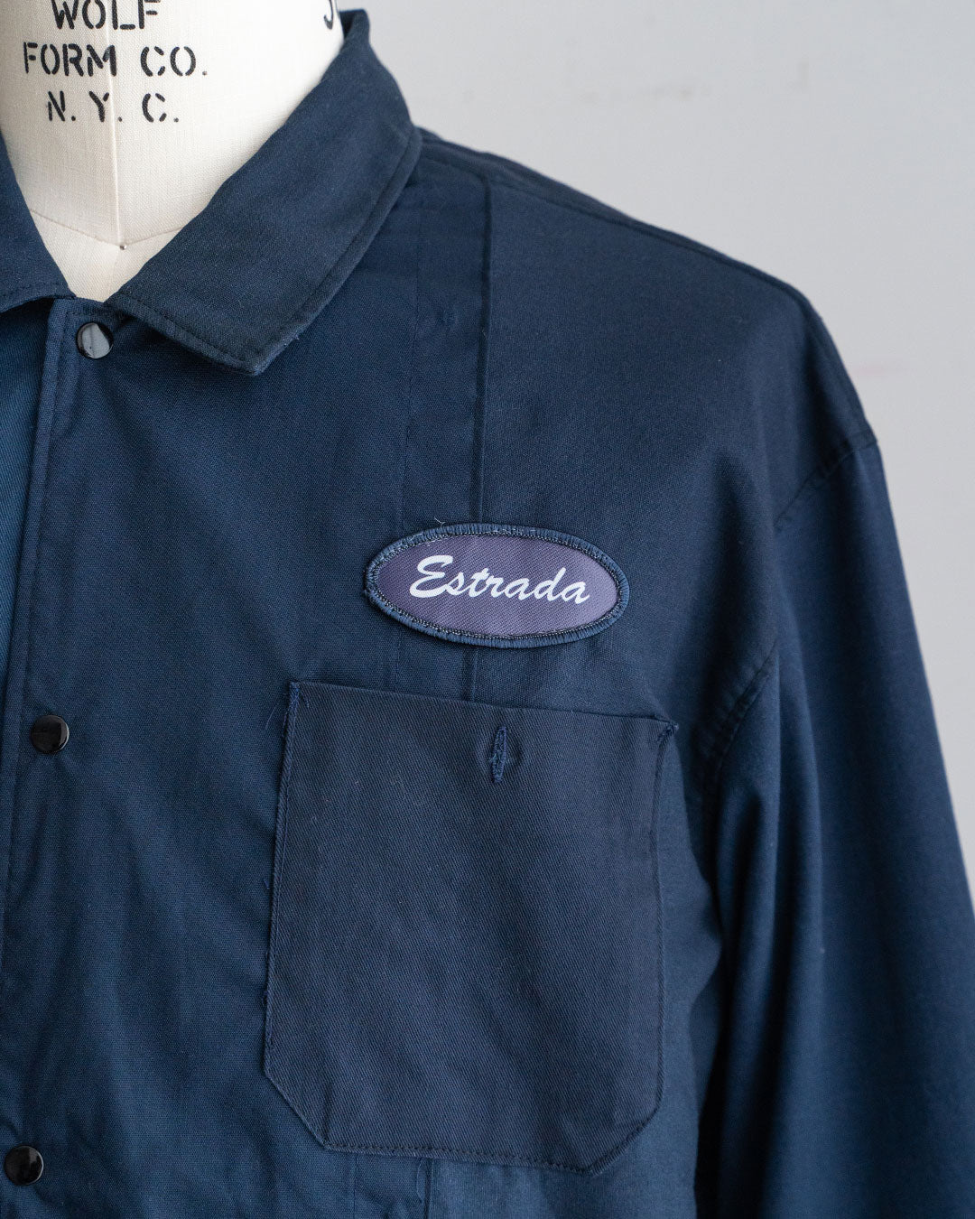 【redad】Navy Work Shirts Remake Coach Jacket『Fort Exclusive』①