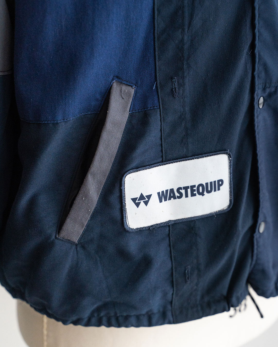 【redad】Navy Work Shirts Remake Coach Jacket『Fort Exclusive』①