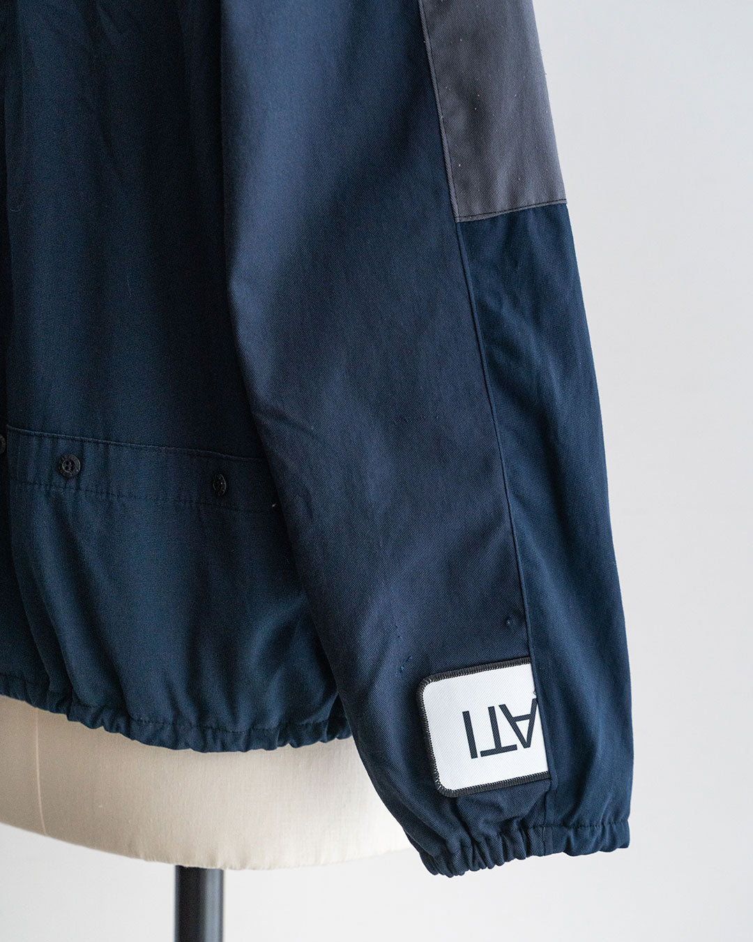 【redad】Navy Work Shirts Remake Coach Jacket『Fort Exclusive』①