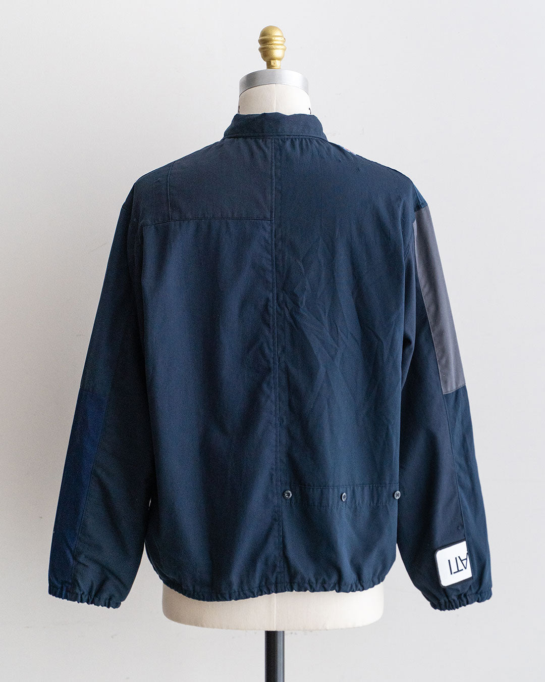 【redad】Navy Work Shirts Remake Coach Jacket『Fort Exclusive』①