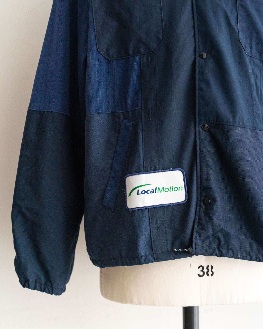 【redad】Navy Work Shirts Remake Coach Jacket『Fort Exclusive』②