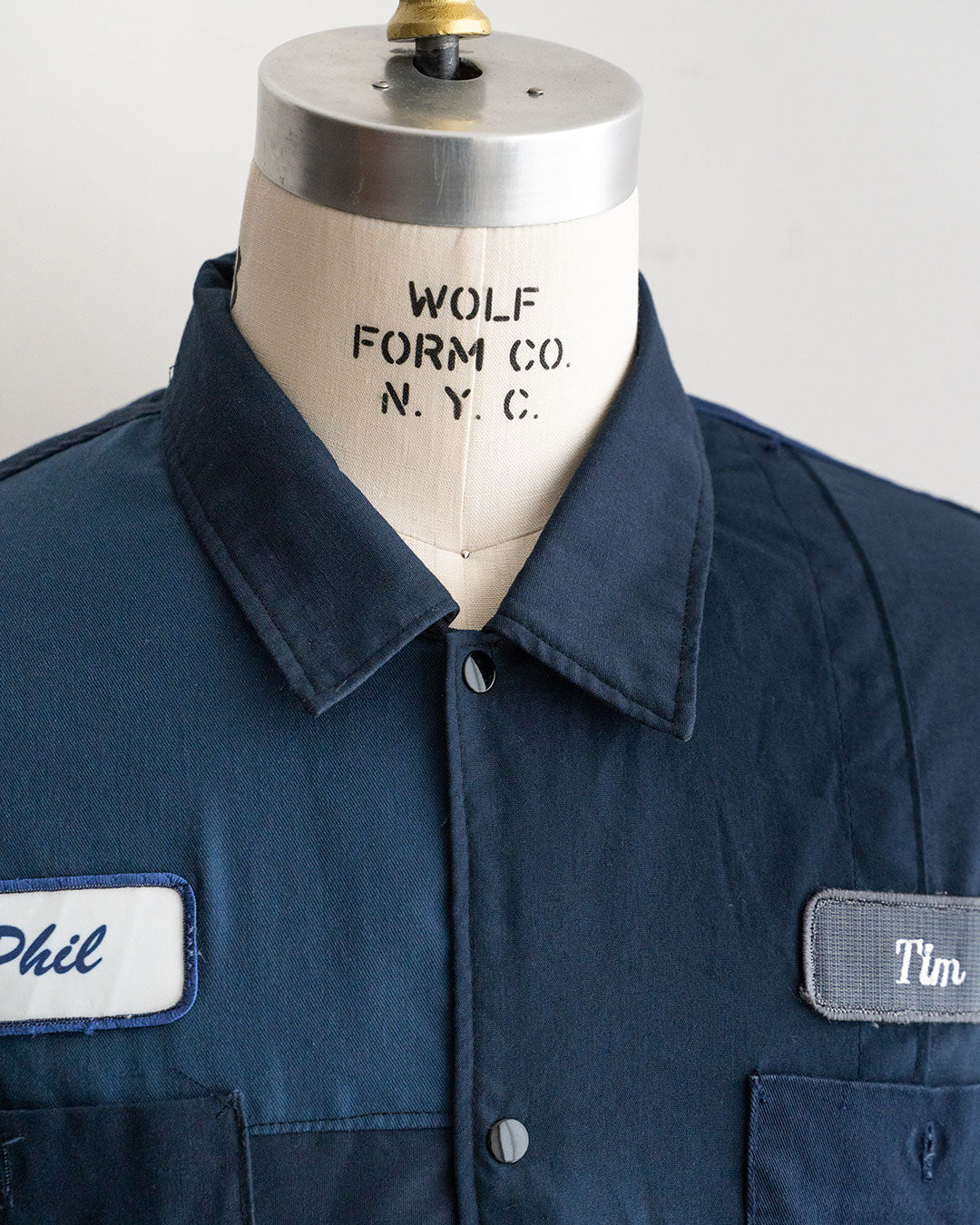 【redad】Navy Work Shirts Remake Coach Jacket『Fort Exclusive』②