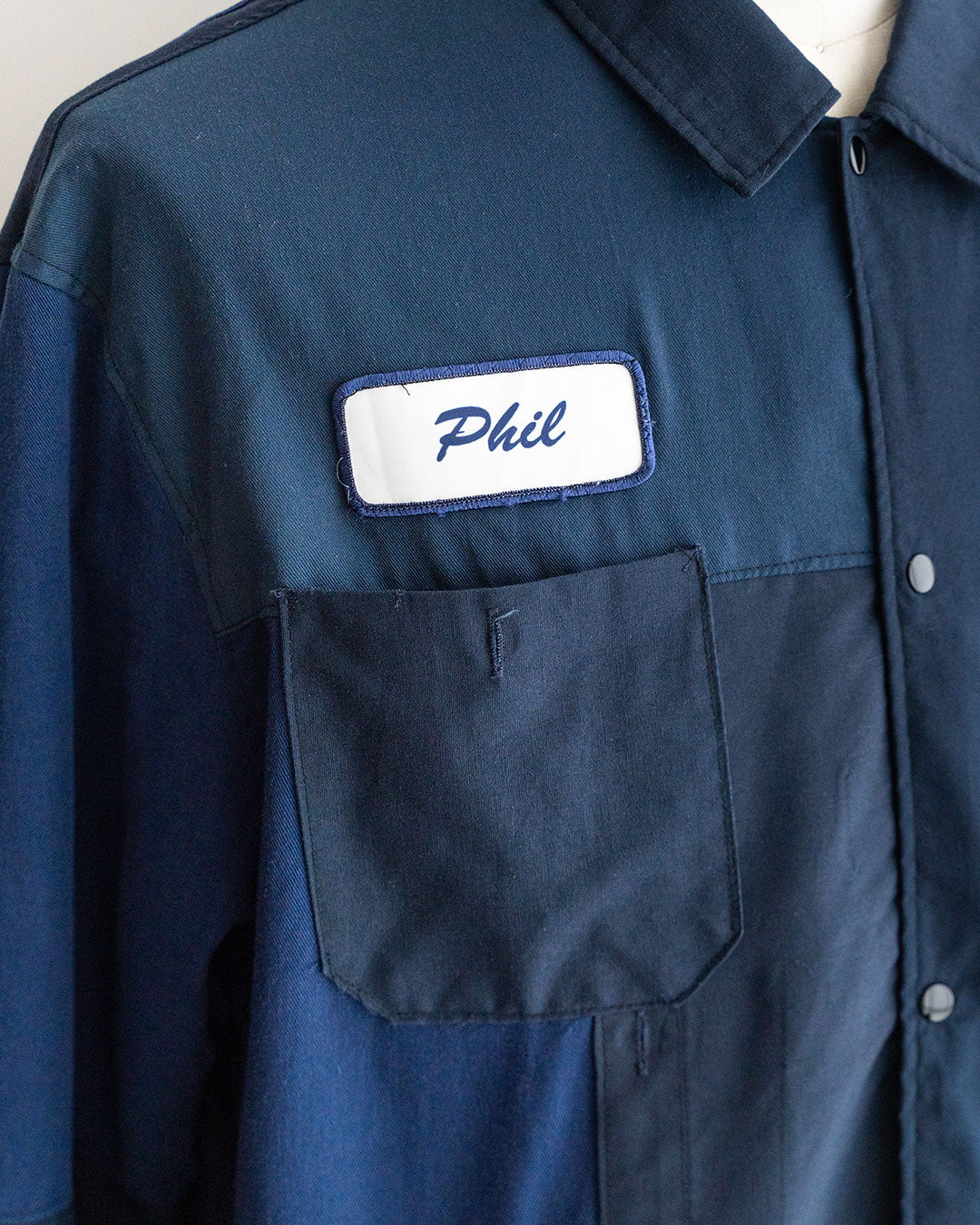【redad】Navy Work Shirts Remake Coach Jacket『Fort Exclusive』②