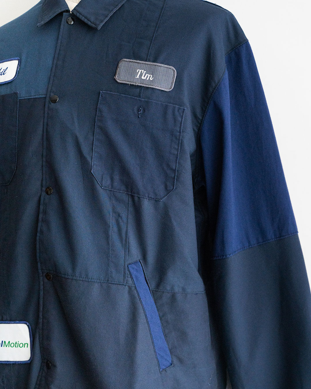 【redad】Navy Work Shirts Remake Coach Jacket『Fort Exclusive』②