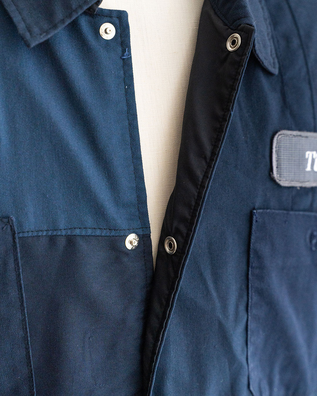 【redad】Navy Work Shirts Remake Coach Jacket『Fort Exclusive』②