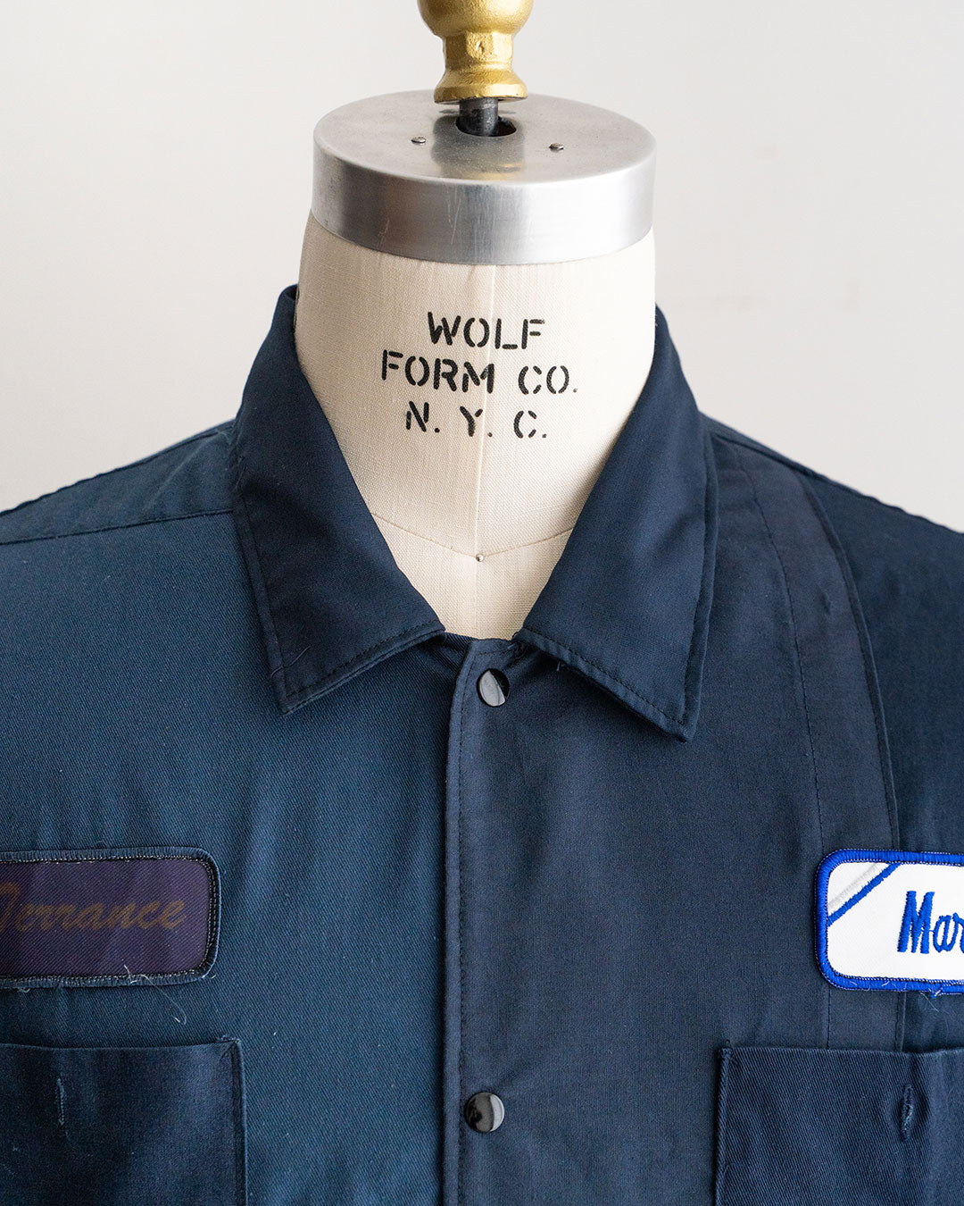 【redad】Navy Work Shirts Remake Coach Jacket『Fort Exclusive』③