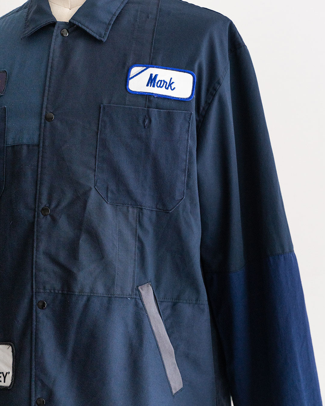 【redad】Navy Work Shirts Remake Coach Jacket『Fort Exclusive』③