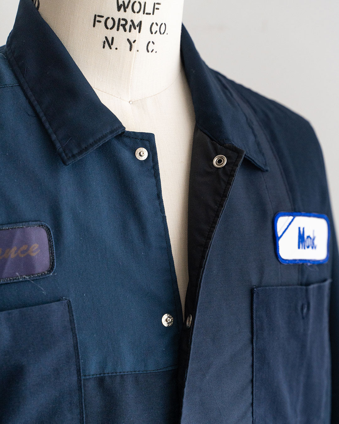 【redad】Navy Work Shirts Remake Coach Jacket『Fort Exclusive』③