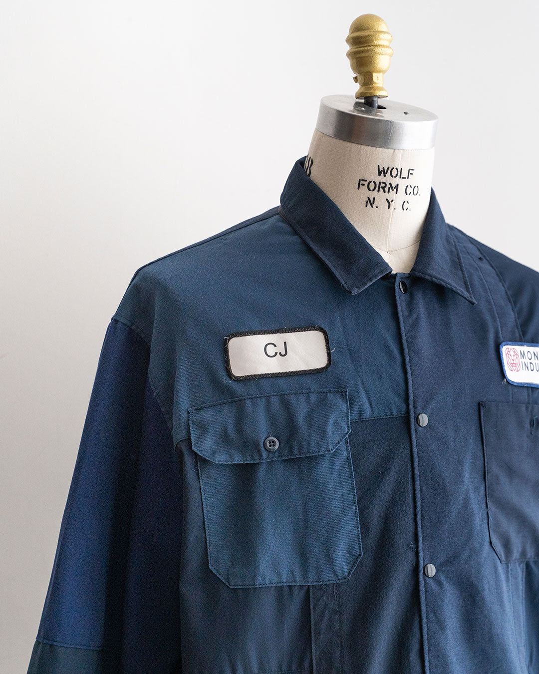 【redad】Navy Work Shirts Remake Coach Jacket『Fort Exclusive』④