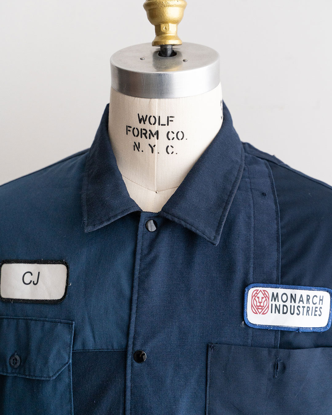 【redad】Navy Work Shirts Remake Coach Jacket『Fort Exclusive』④