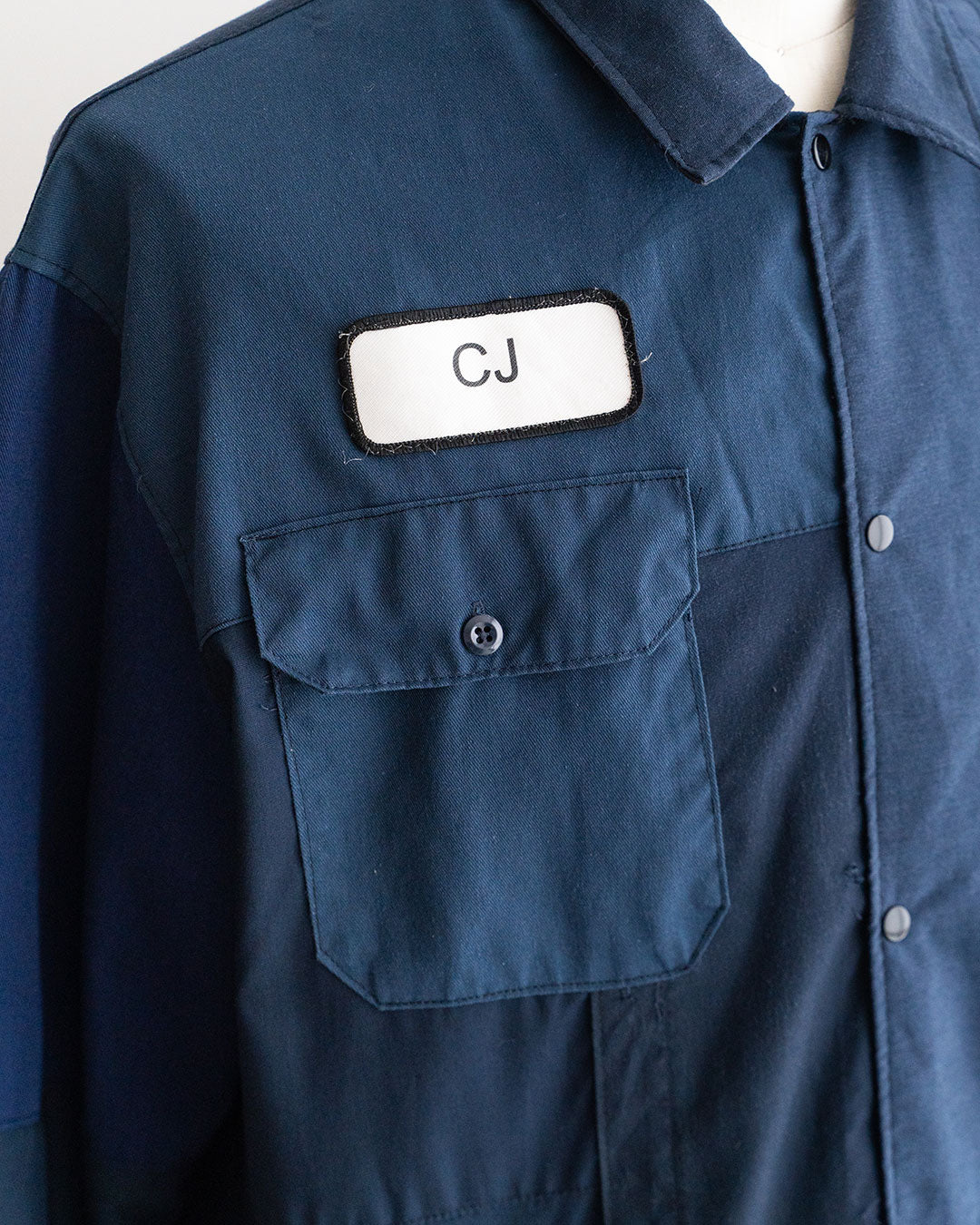 【redad】Navy Work Shirts Remake Coach Jacket『Fort Exclusive』④