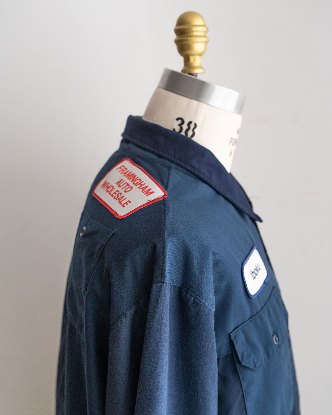 【redad】Navy Work Shirts Remake Coach Jacket『Fort Exclusive』⑤