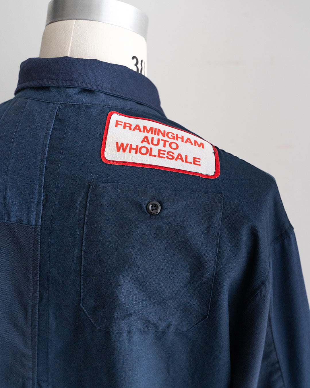 【redad】Navy Work Shirts Remake Coach Jacket『Fort Exclusive』⑤