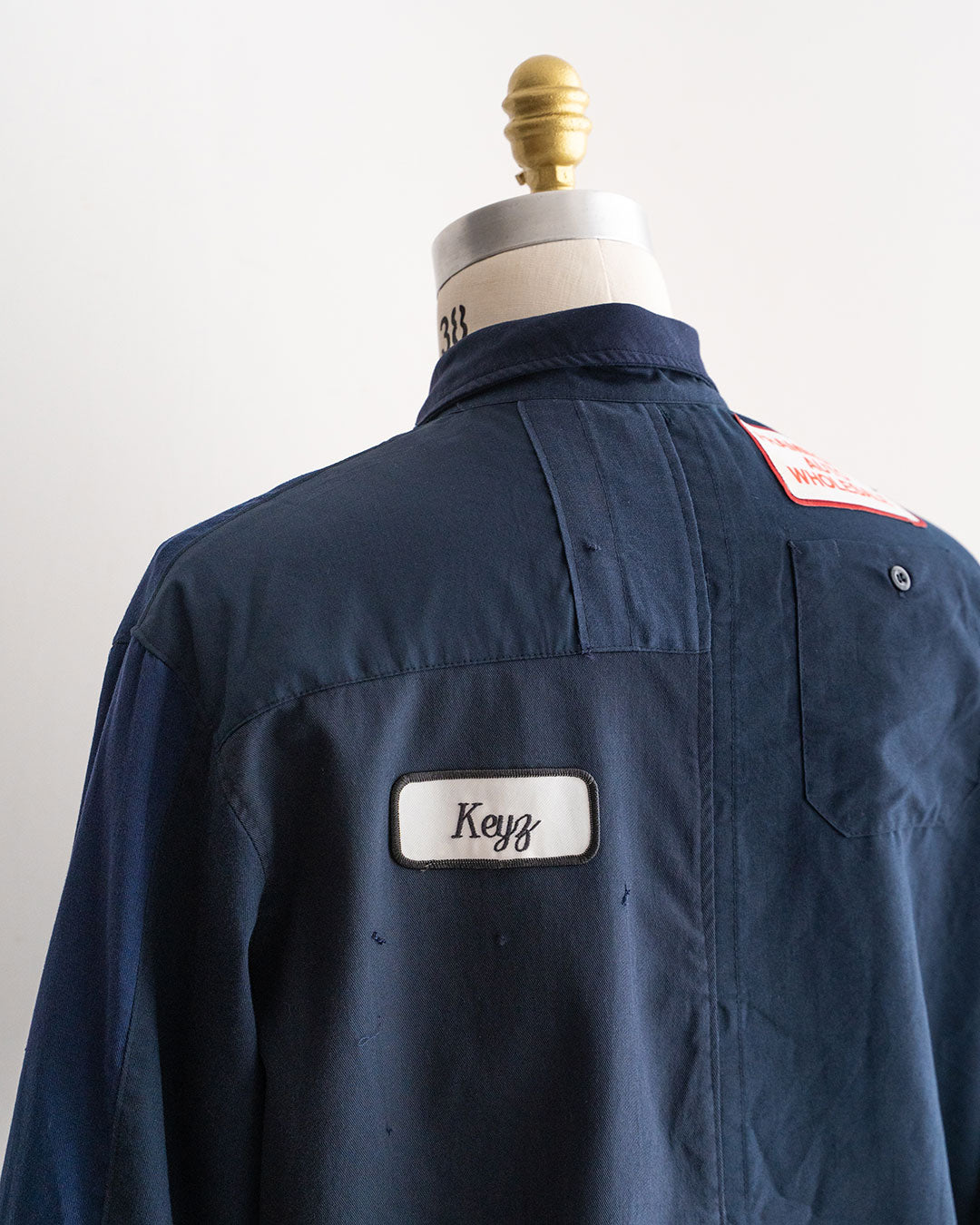 【redad】Navy Work Shirts Remake Coach Jacket『Fort Exclusive』⑤