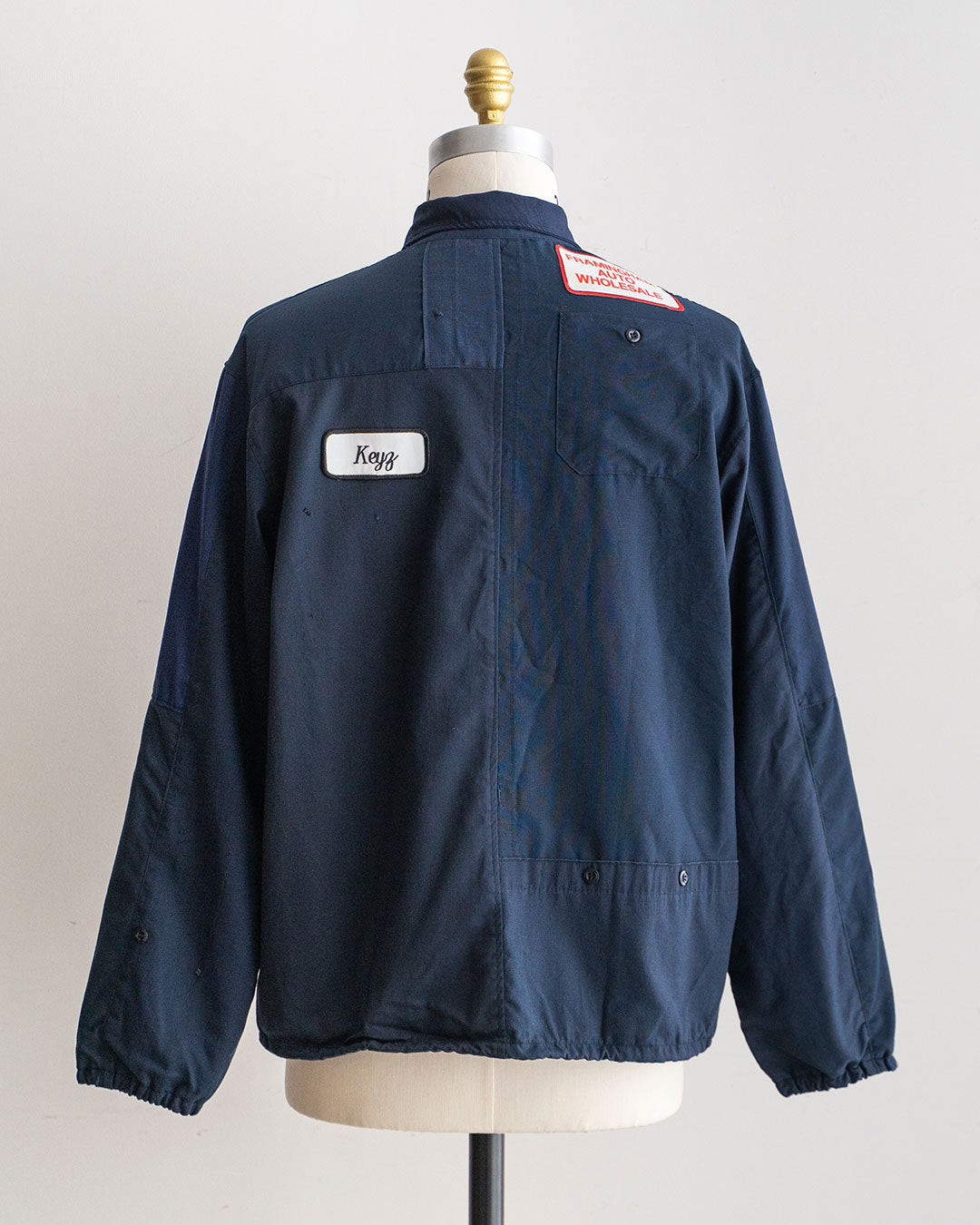 【redad】Navy Work Shirts Remake Coach Jacket『Fort Exclusive』⑤