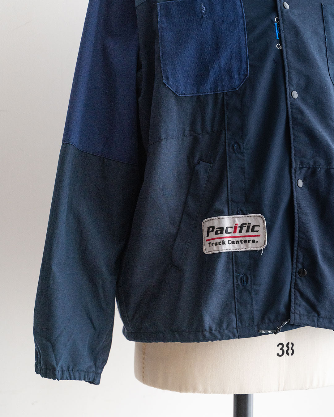【redad】Navy Work Shirts Remake Coach Jacket『Fort Exclusive』⑥